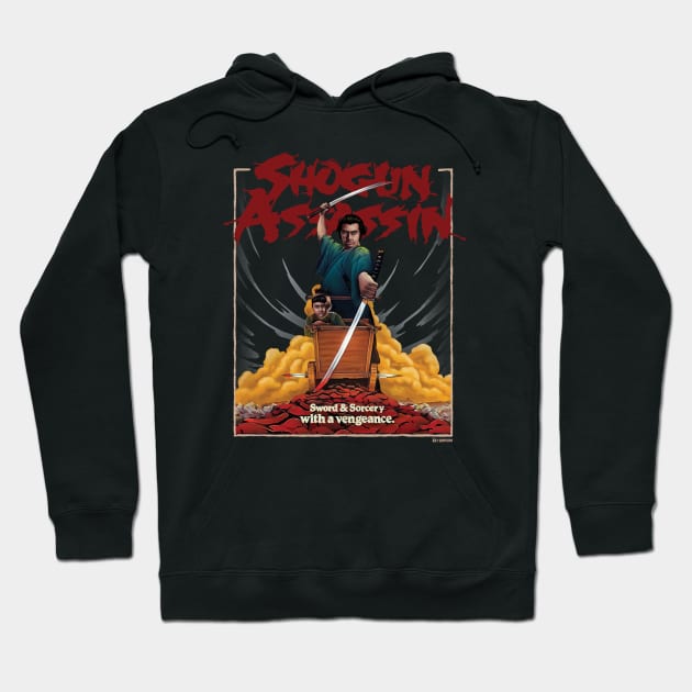 Shogun Assassin Hoodie by Art Simpson